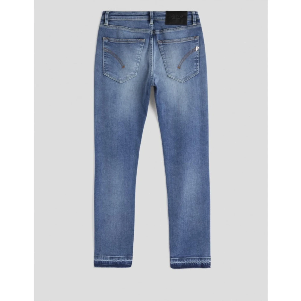 Dondup Iris Juweelknoop Jeans Blue Dames
