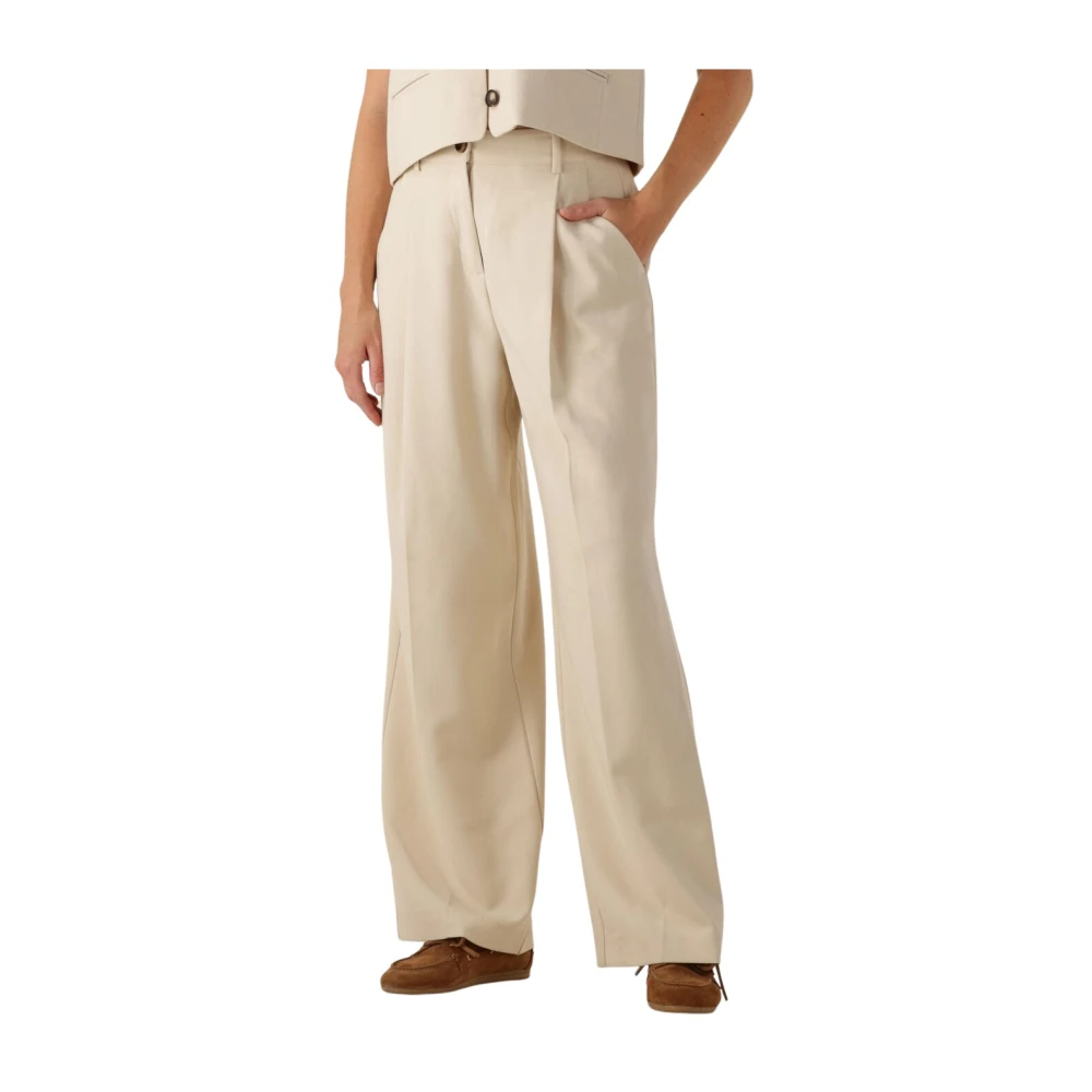 Moss Copenhagen , Damen, Hosen, Beige, Xl