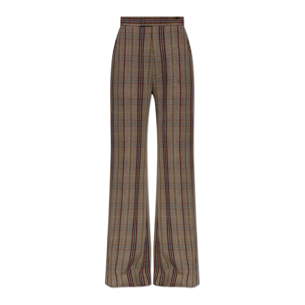 Vivienne Westwood Pantalon Large Femme Pantalons Brun 36 Fr