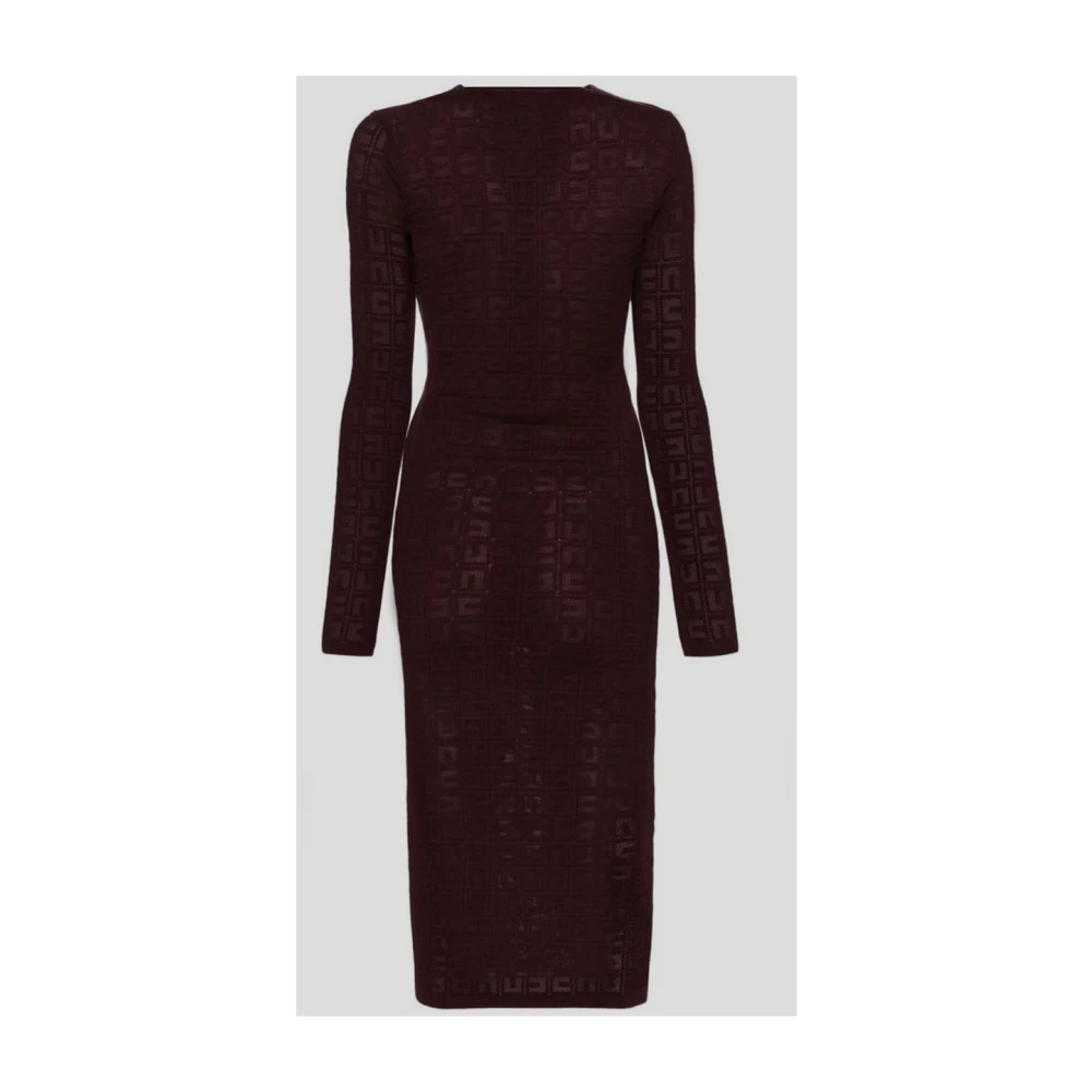 Elisabetta Franchi Elegante Jurk Vrouw Mode Brown Dames