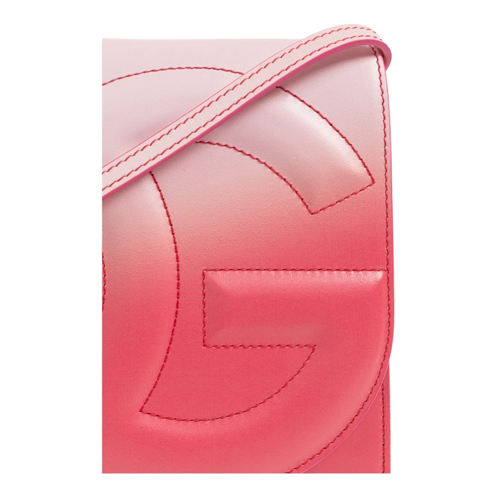Dolce & Gabbana Schoudertas met logo Pink Dames