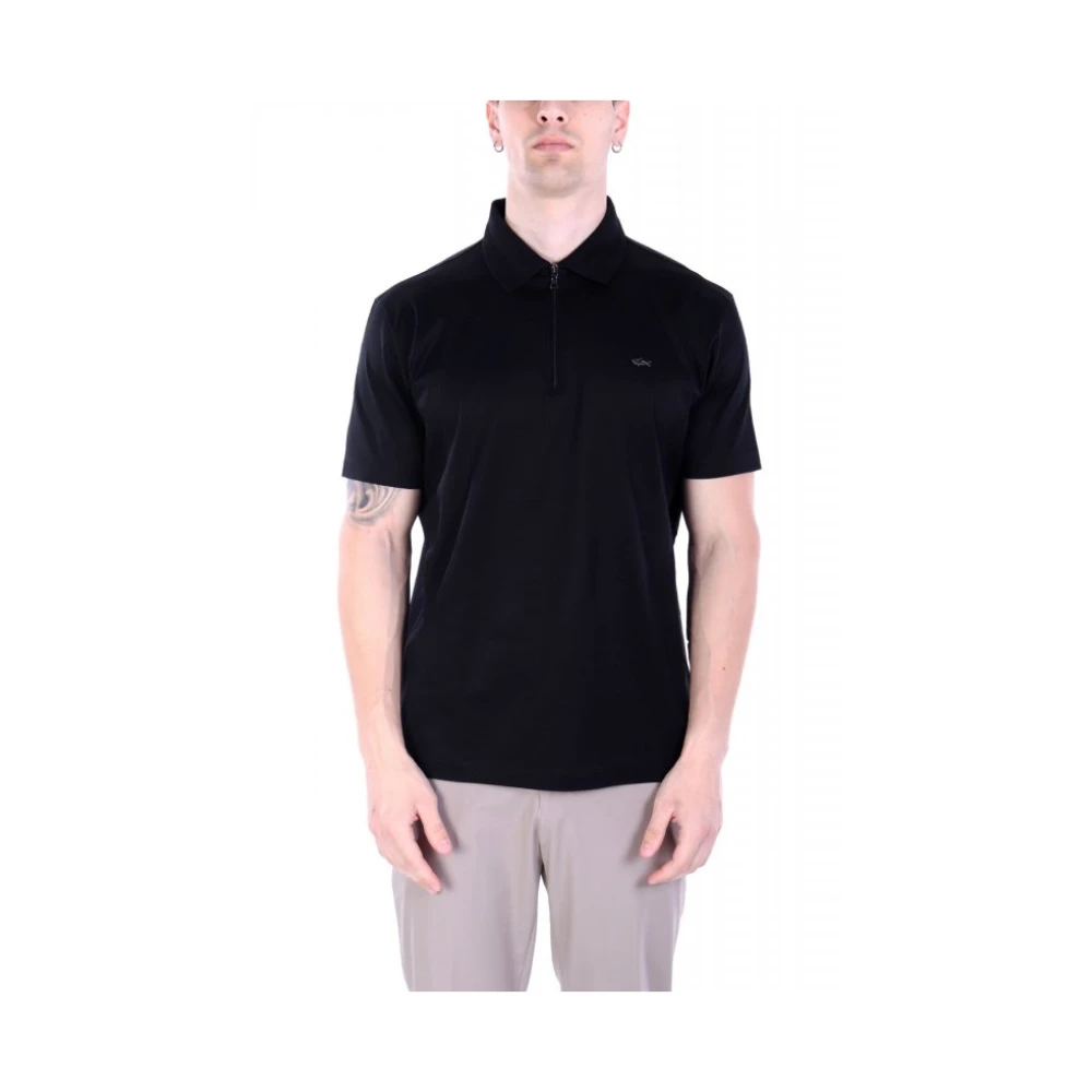 Paul & Shark Black Paulshark - Tops > Polo Shirts - Male - Polo Shirts - 2XL - Tops