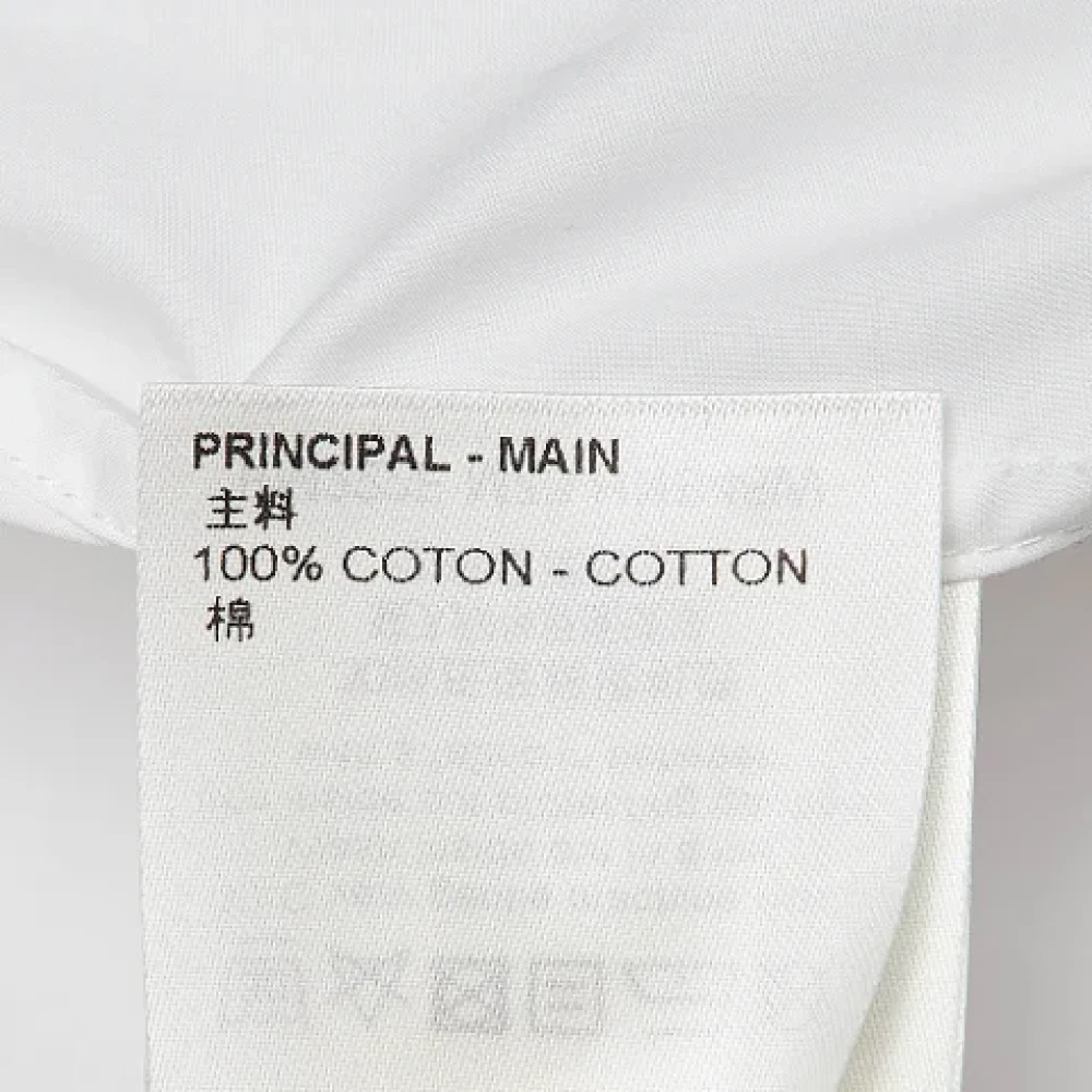 Louis Vuitton Vintage Pre-owned Cotton tops White Heren