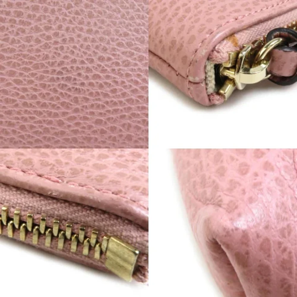 Gucci Vintage Pre-owned Fabric gucci-bags Pink Dames