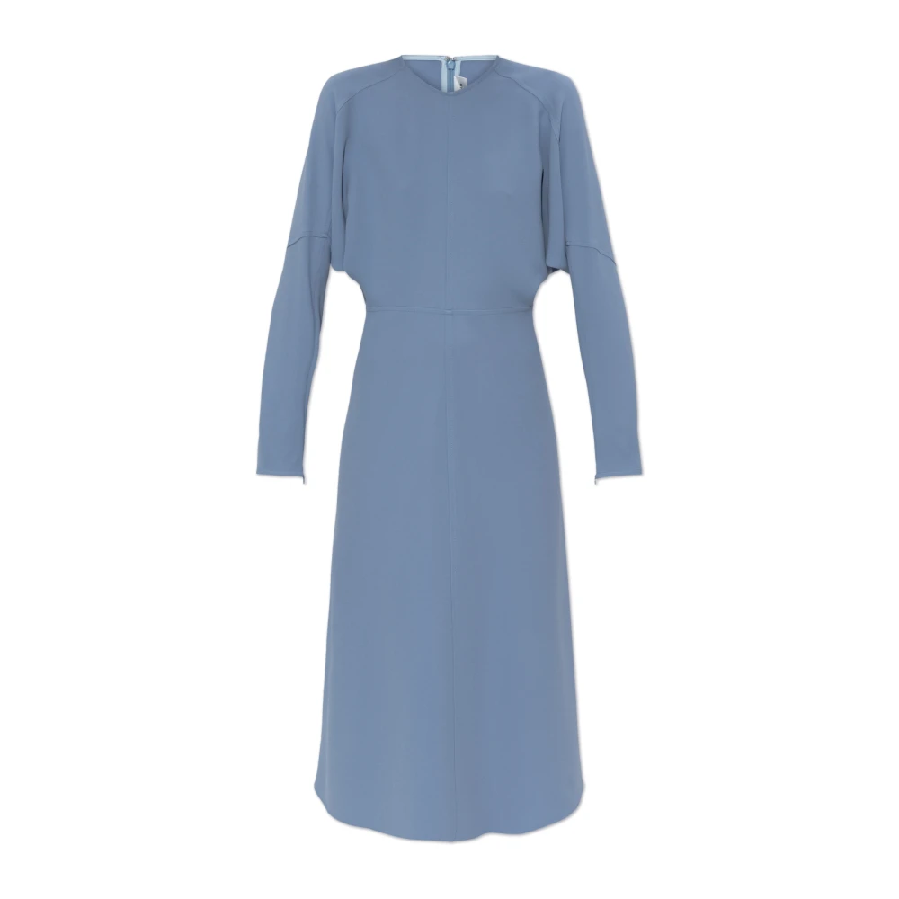 Victoria Beckham Jurk met korte mouwen Blue Dames