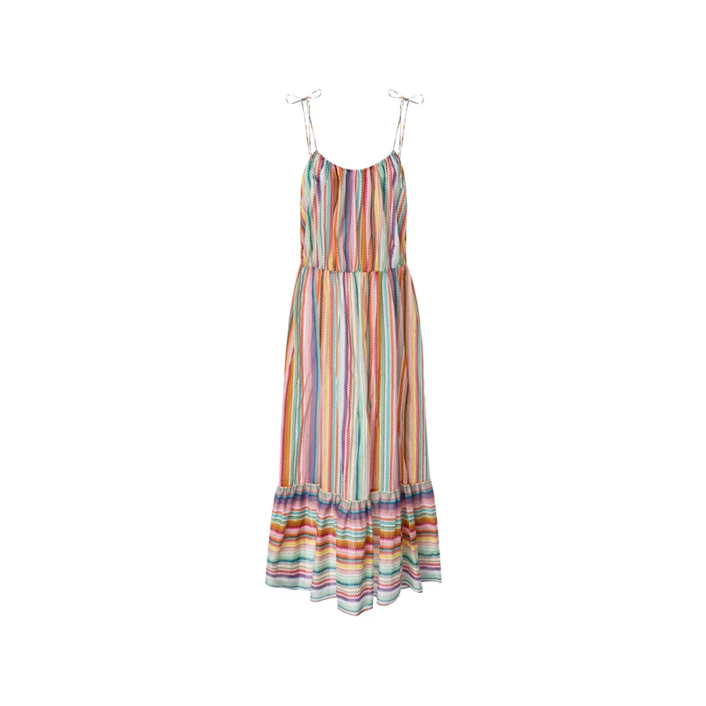Missoni Donna Multicolor - Abito Maxi Senza Maniche A Zig-Zag - Dresses - E -S