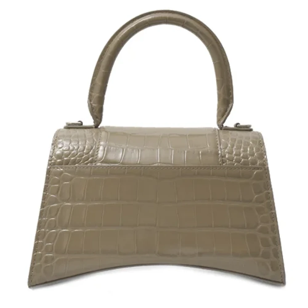 Balenciaga Vintage Pre-owned Leather balenciaga-bags Brown Dames