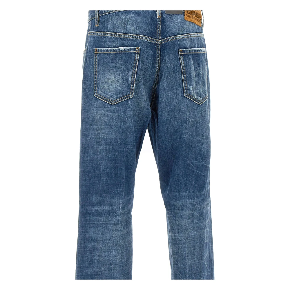 Dsquared2 Stijlvolle Jeans voor Mannen Blue Heren