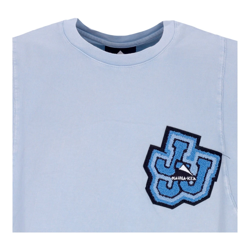 Mauna Kea Triple J Cyan Tee Samenwerking Shirt Blue Heren