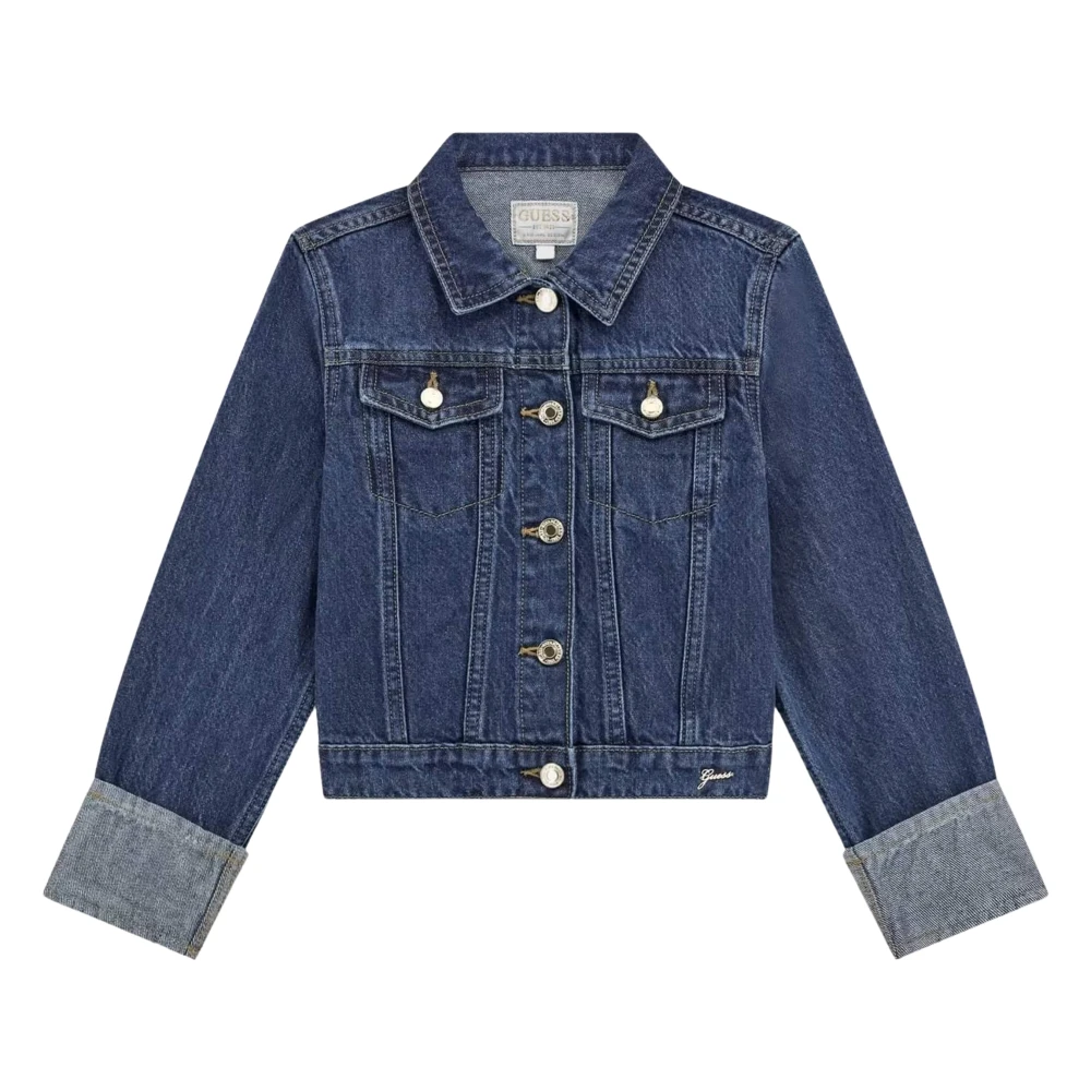 Guess Women's Blue Denim Jacket