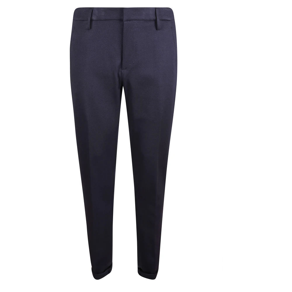 Dondup Mannelijk Blauw Broeken Heren, W34, Leer, Suit Broeken