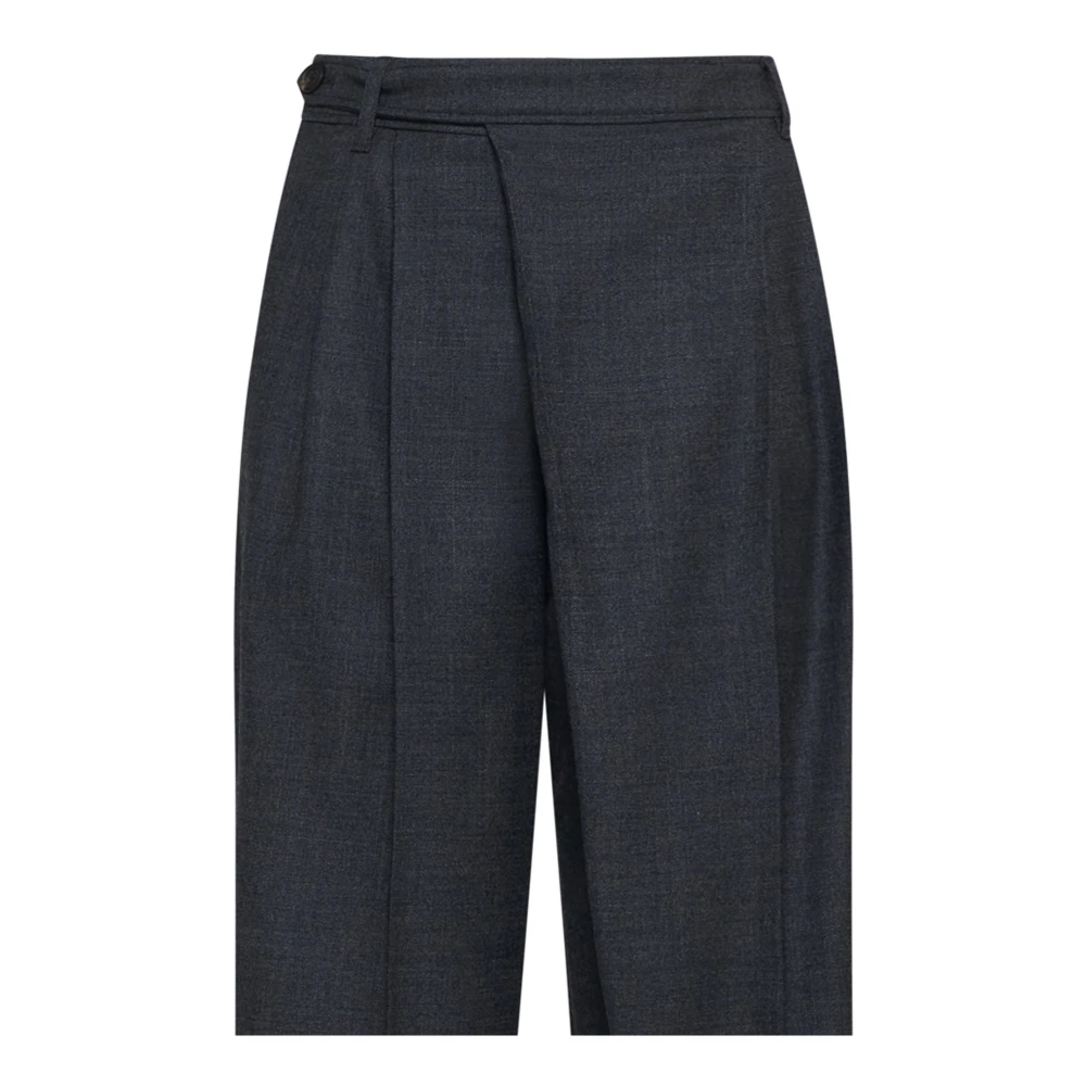 BRUNELLO CUCINELLI Zwarte Broek Elegante Stijl Black Dames
