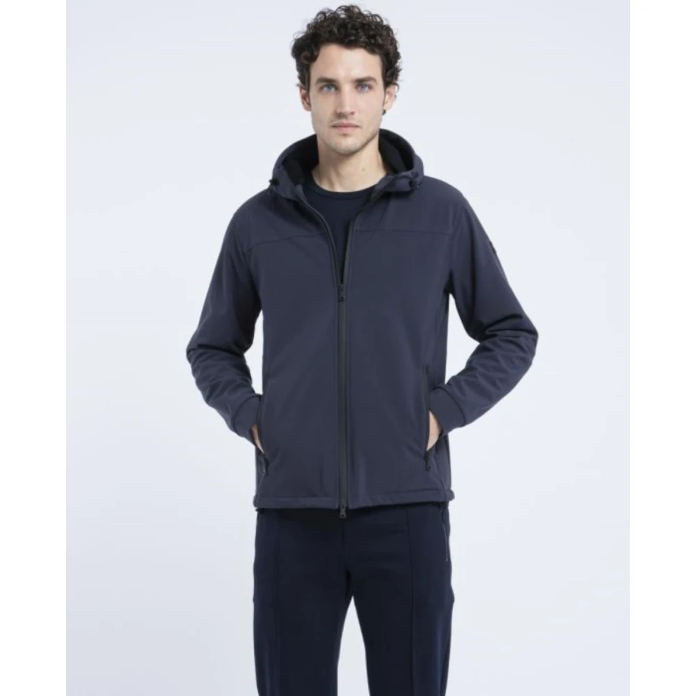 PAUL & SHARK Stijlvolle Jas voor Mannen Blue Heren