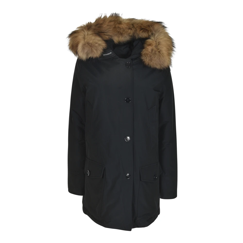 Woolrich Blauwe Winterjassen Blue Dames