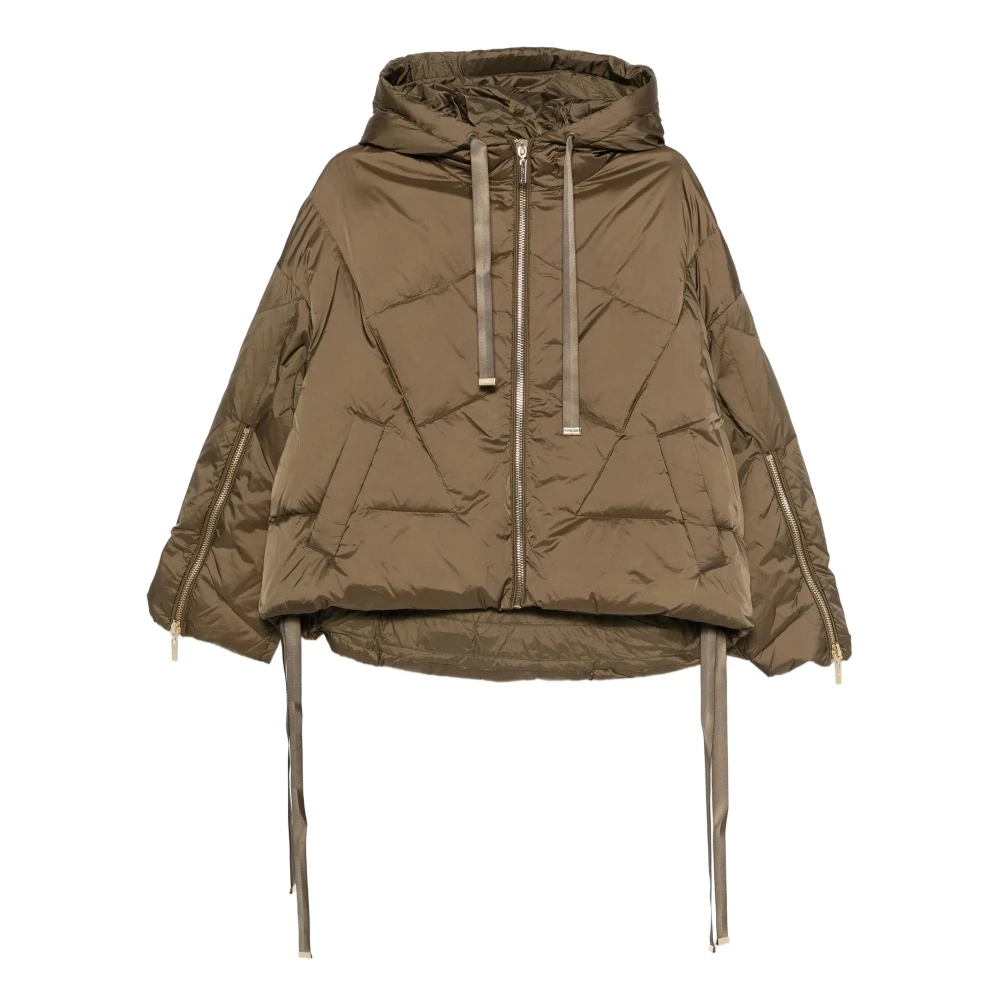 Twinset Femme Vert Vestes, Taille: 38 Fr Piumino