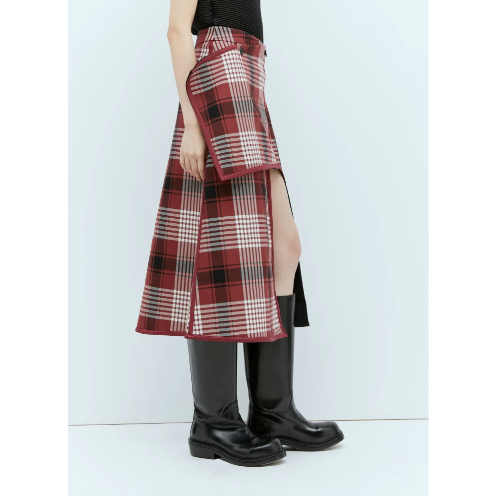 Issey Miyake Skirts Red Dames