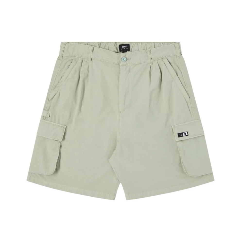 Edwin Uomo Verde Pantaloncini, L, New,