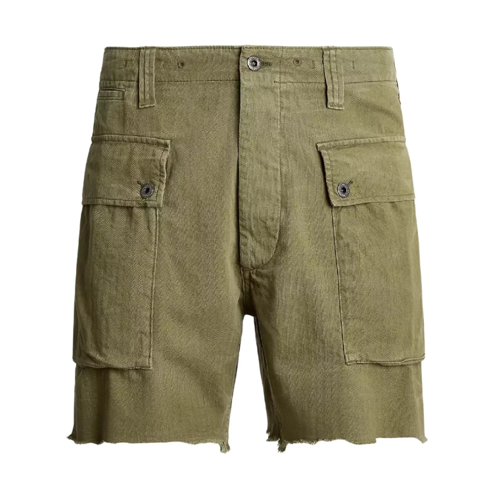 Ralph Lauren Olijfgroene Cargo Shorts Green Heren