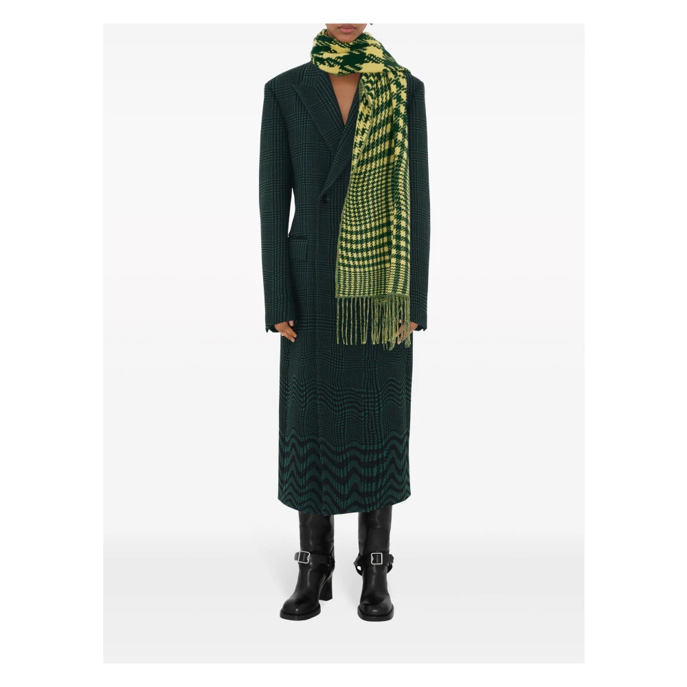 Burberry Winter Scarves Green Dames