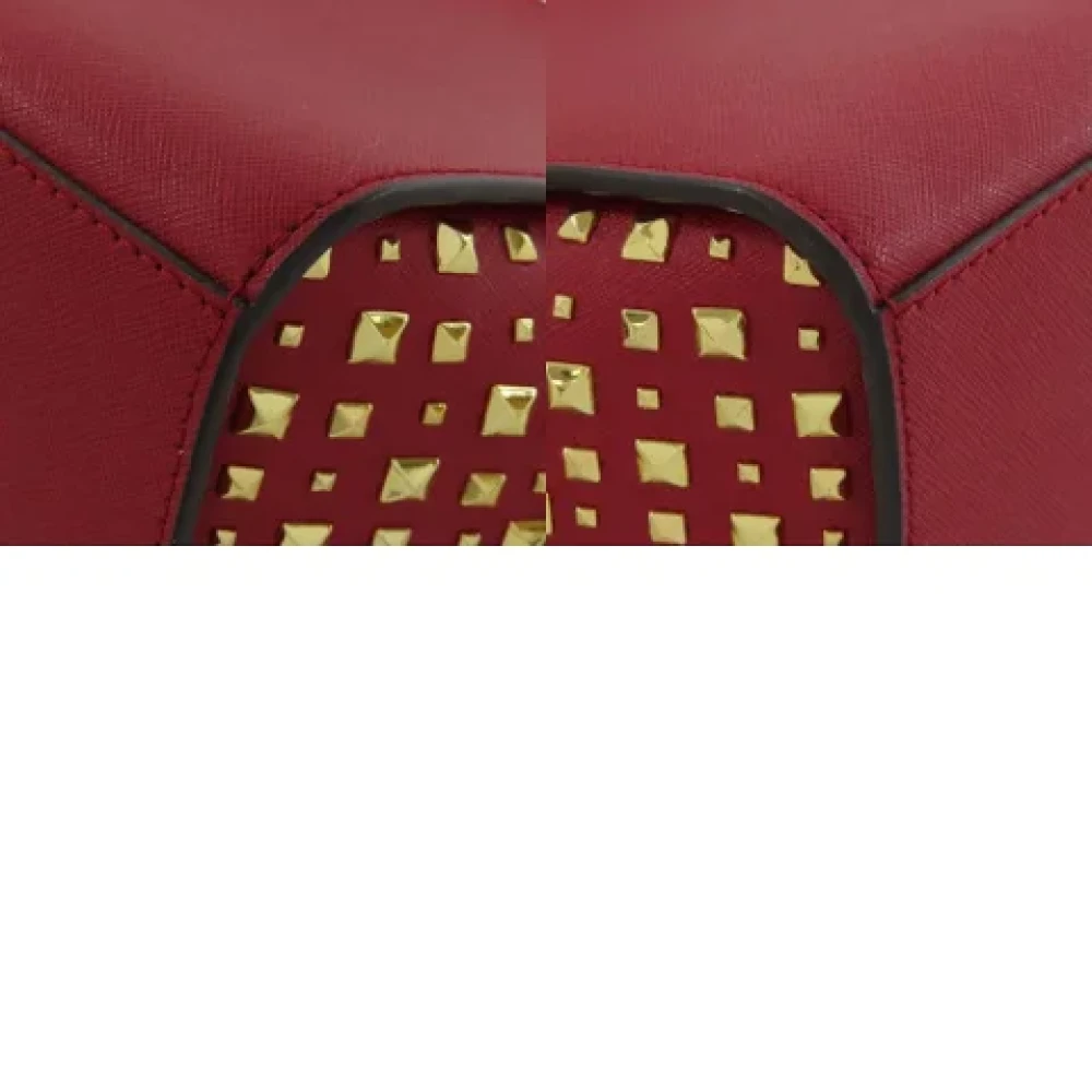 Michael Kors Pre-owned Leather shoulder-bags Red Dames