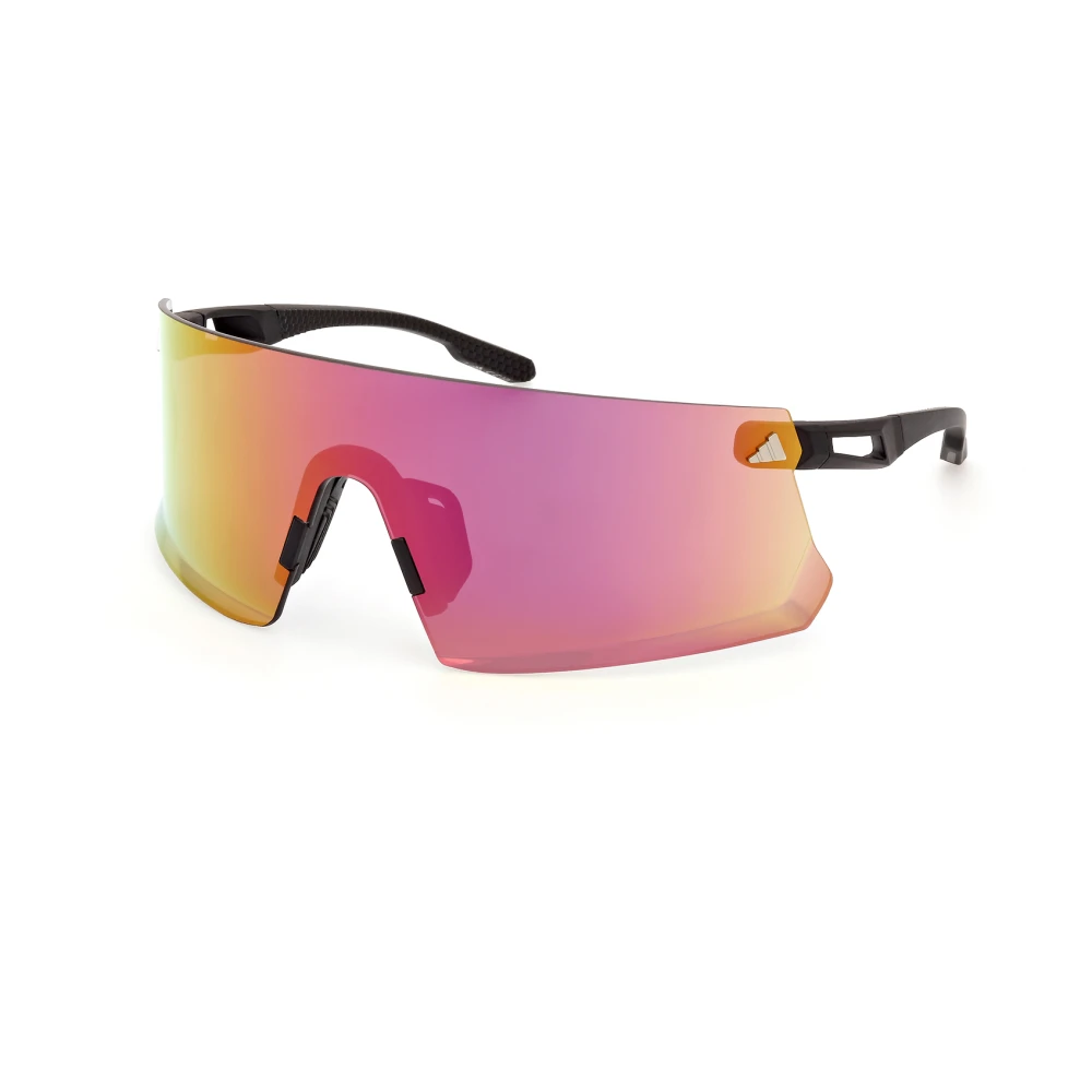 Adidas Black Sunglasses, Unisex, 48 Mm, Sport Sunglasses Dunamis Style 02Z