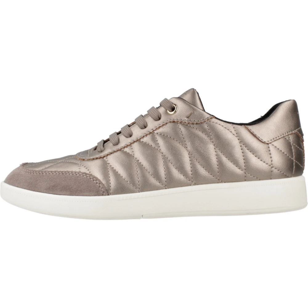 Geox Brun Stiliga Sneakers För Män Och Kvinnor