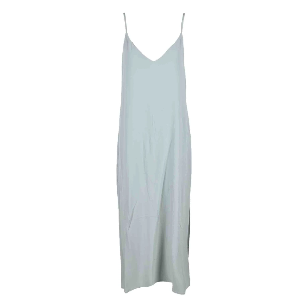 Erika Cavallini Zijden Blend Jurk Gray Dames