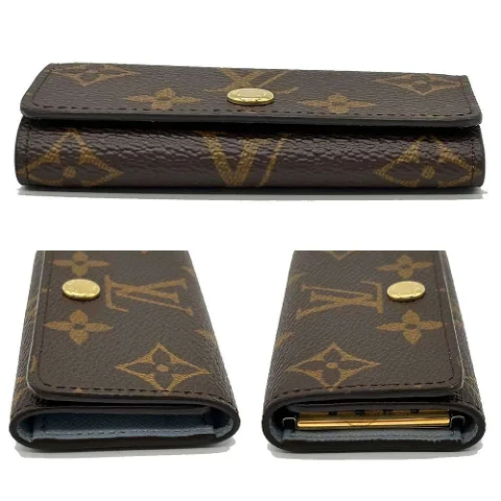 Louis Vuitton Vintage Pre-owned Canvas key-holders Brown Dames