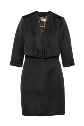 Embroidered Jacket and Skirt Set