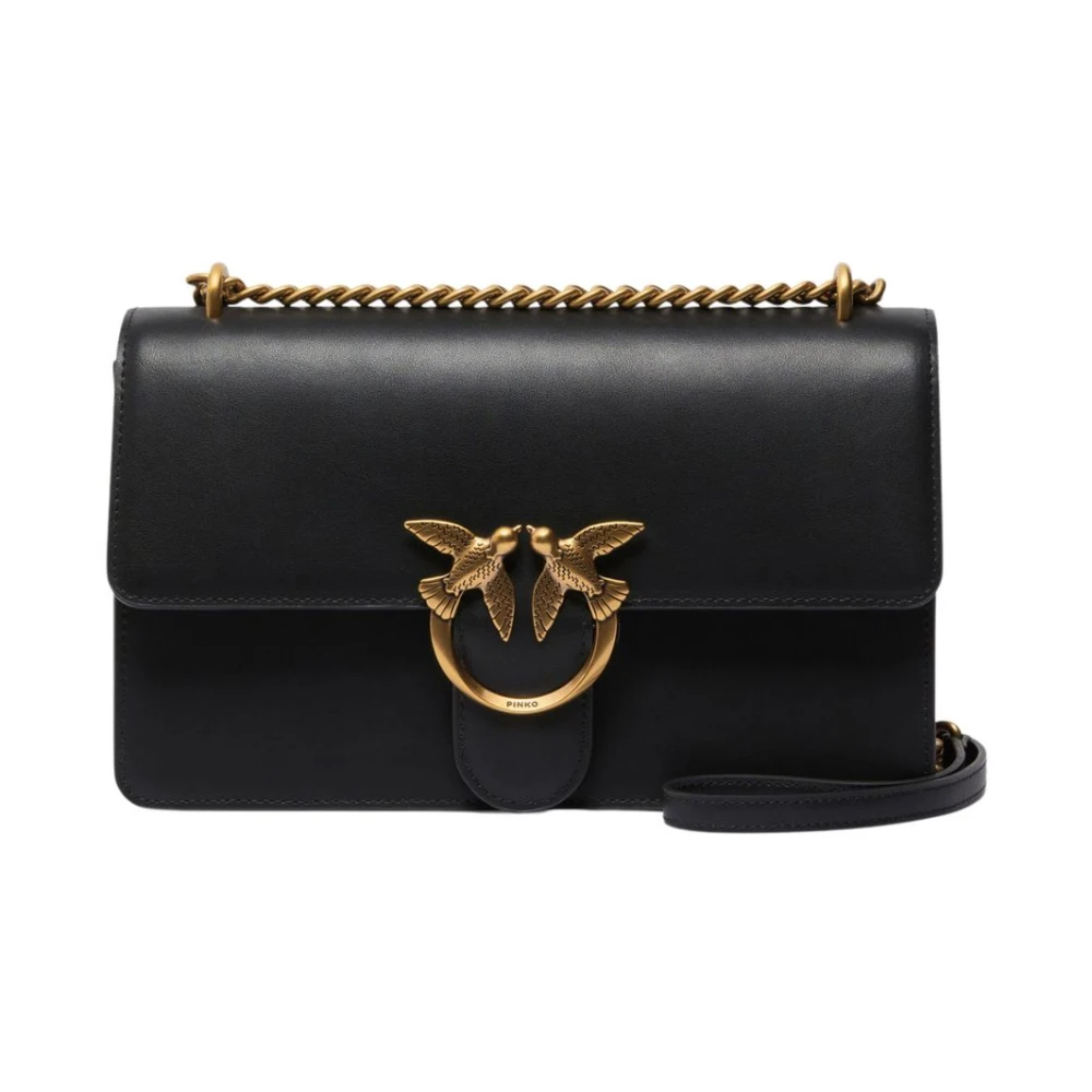 Pinko Stijlvolle Handtas voor Trendy Vrouwen Black Dames