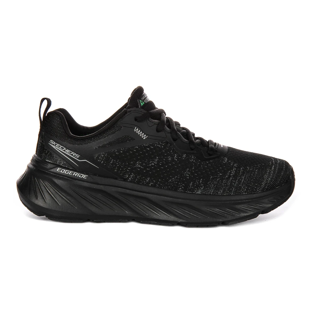 Skechers Men's Black Sneakers, 12 Uk, Edgeride - Exxo Trainers