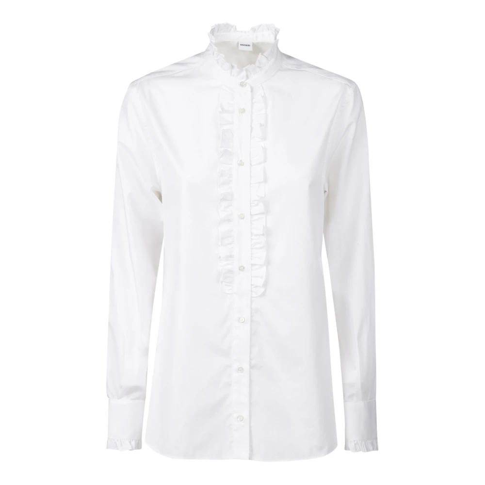 Aspesi Elegante witte katoenen blouse White Dames