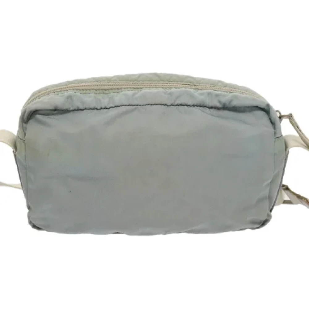 Prada Vintage Pre-owned Fabric prada-bags Blue Dames