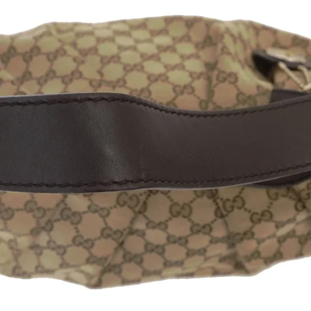 Gucci Vintage Pre-owned Canvas gucci-bags Brown Dames