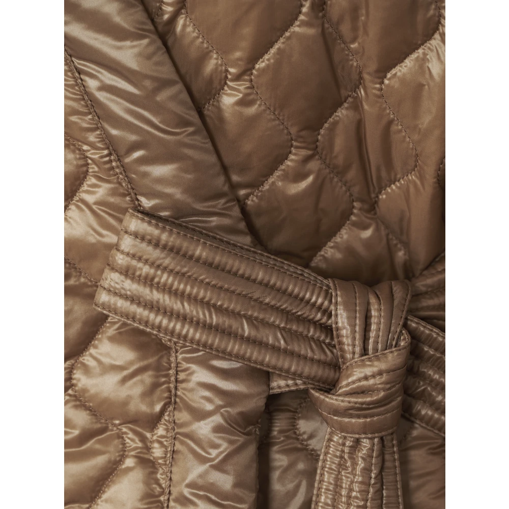 Herno Nylon Ultralight Jas Brown Dames