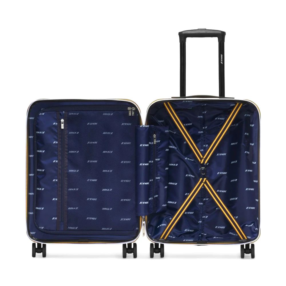 K-way Reis Cabin Trolley met 360° Wielen Gray Dames