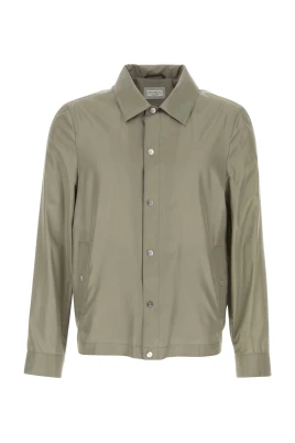 Bonded Silk Unlined Outerwear Jacket