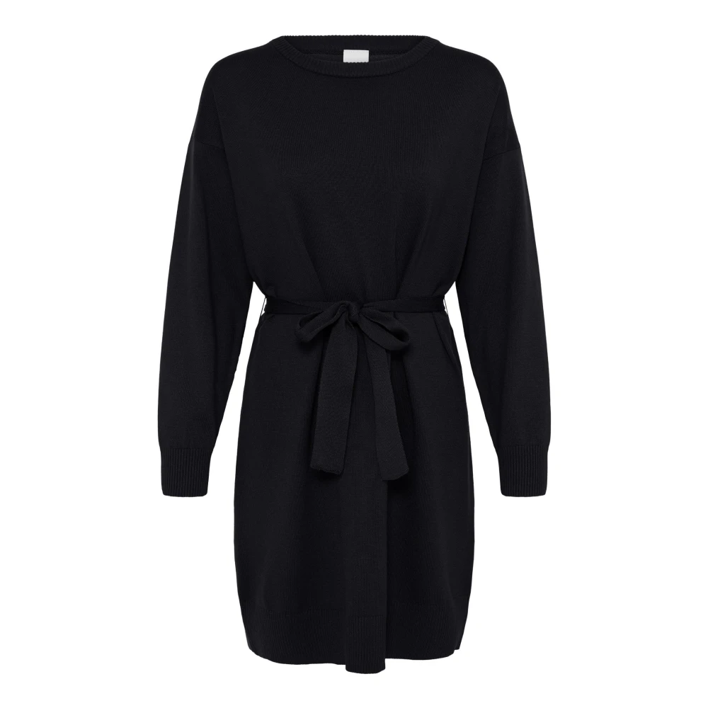 Ichi Donna Noir Vestito In Maglia Da Ihluls - Immagine 2
