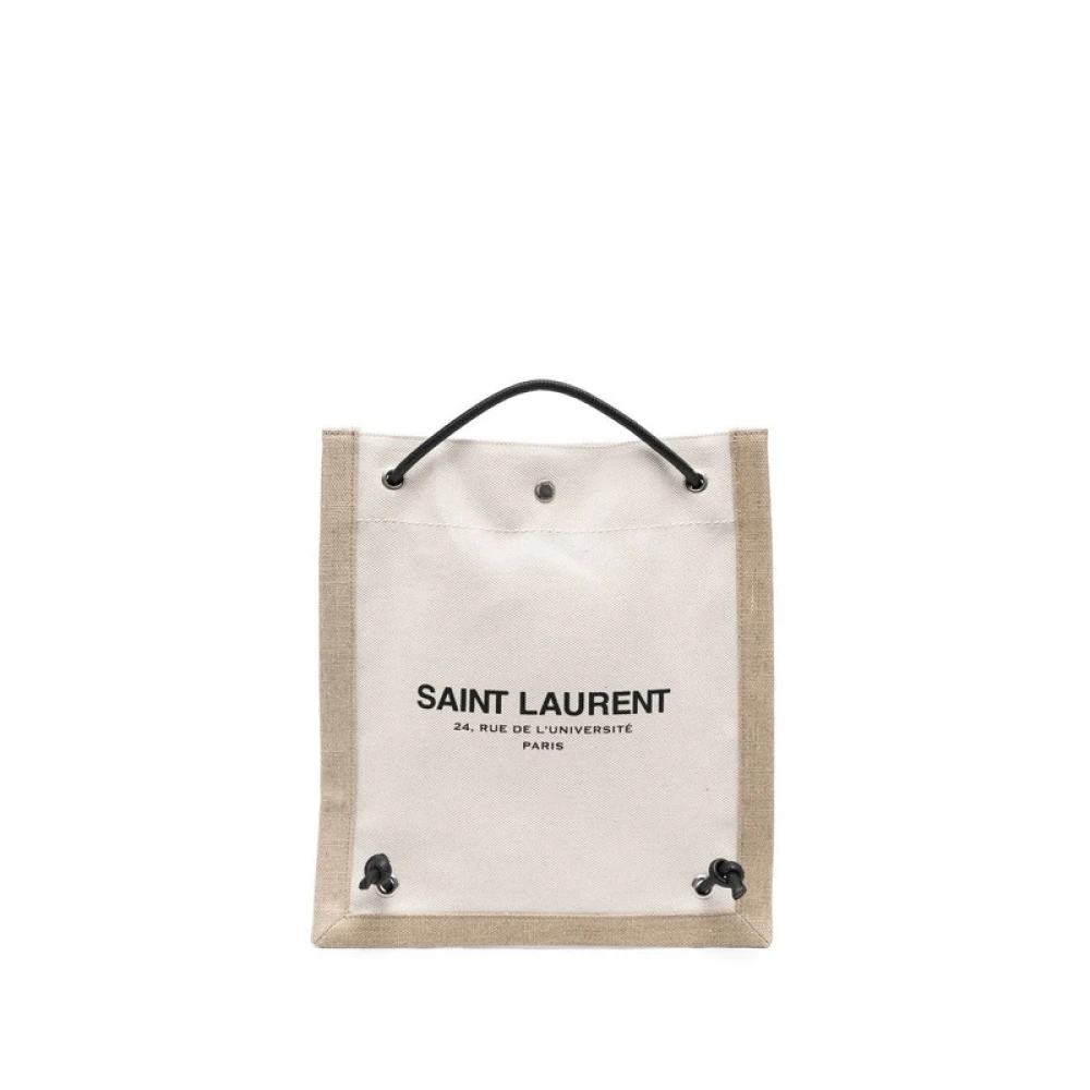 Saint Laurent Schoudertas Beige Dames