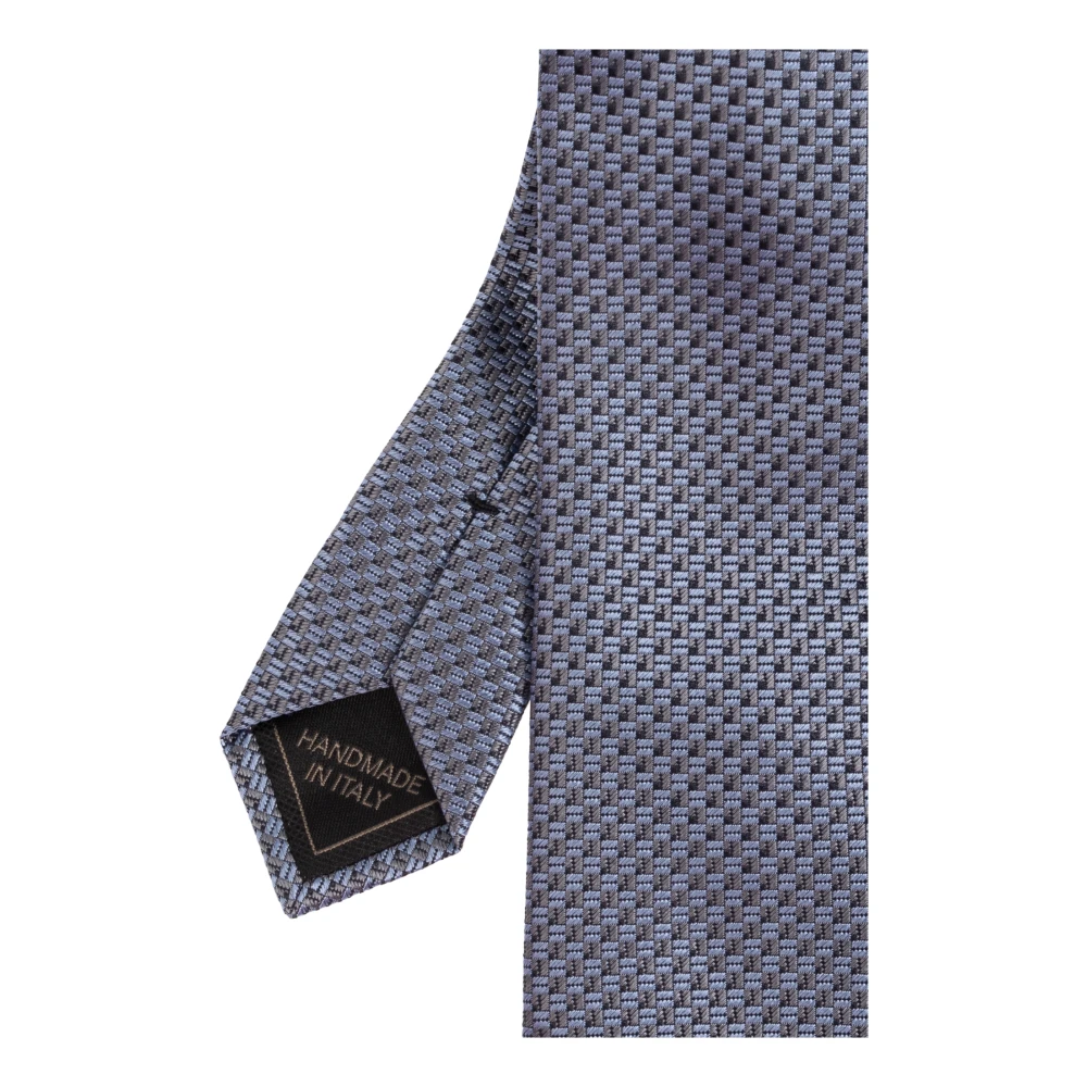 Brioni Zijden stropdas Blue Heren