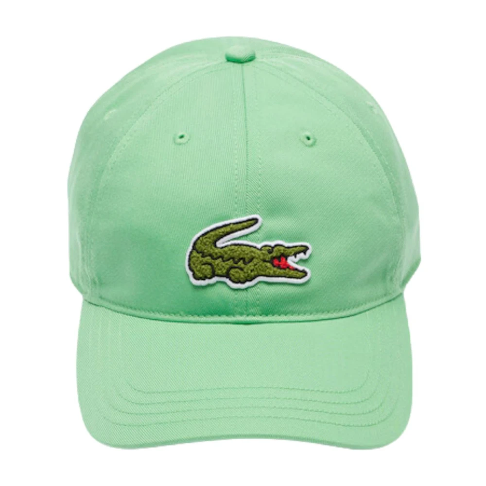 Lacoste Groene Big Croco Pet Green Heren
