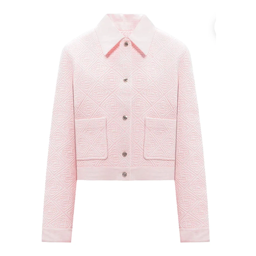 Casablanca Women's Pink Giacca - Light Jackets - S - Jackets