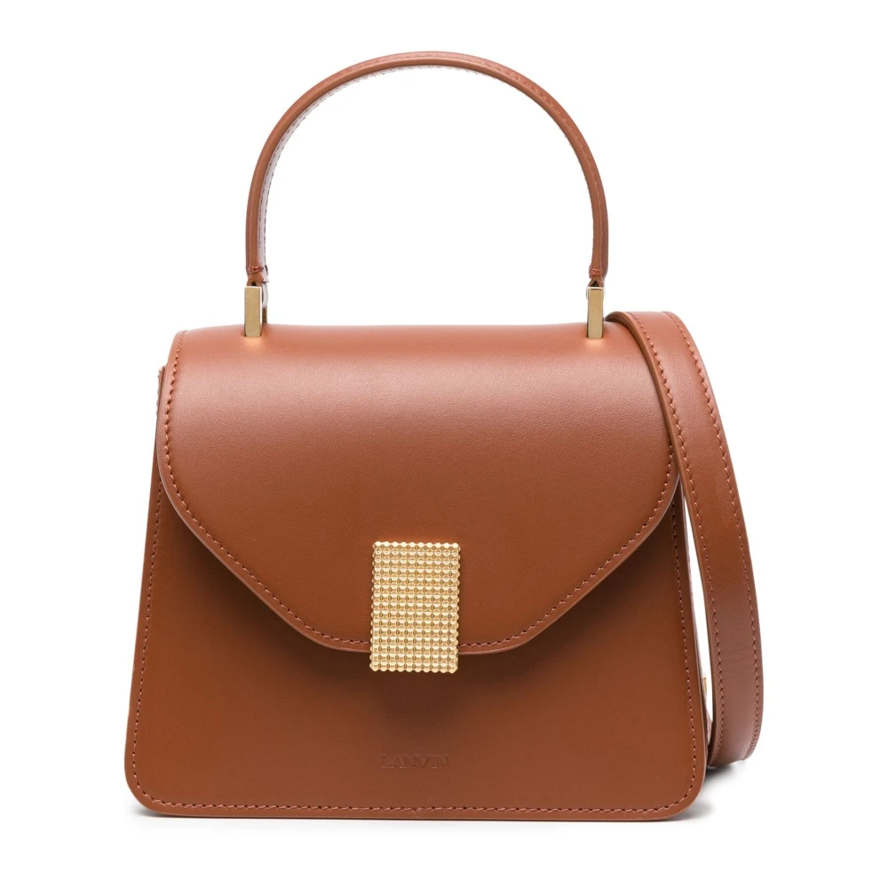 Lanvin Bruine Concerto Top Handtas Brown Dames