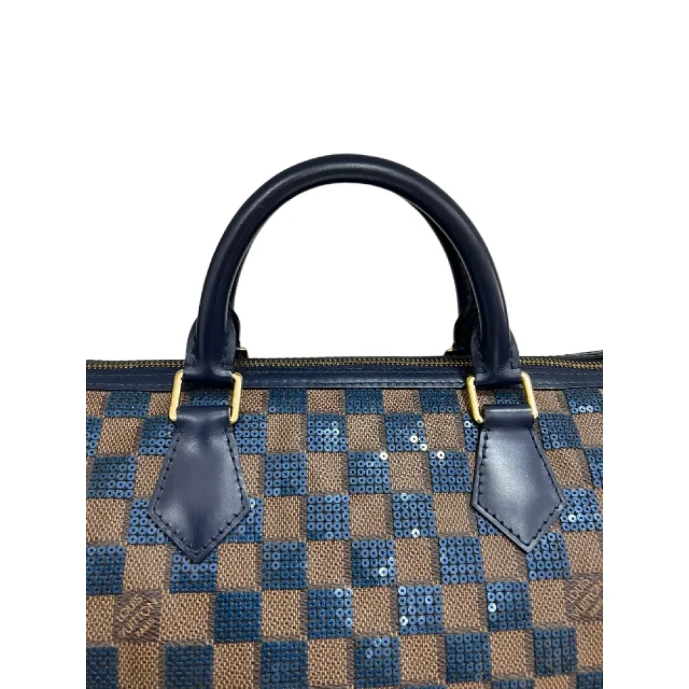 Louis Vuitton Vintage Pre-owned Fabric handbags Brown Dames