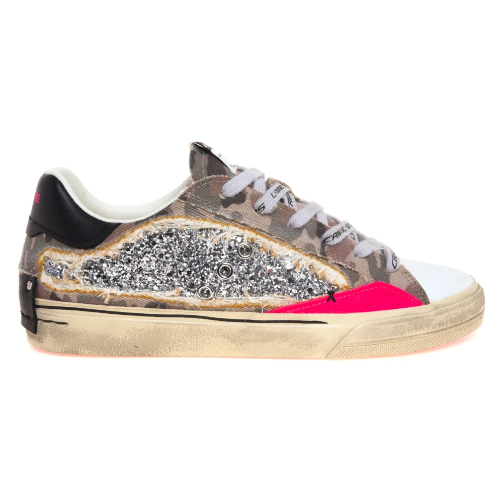 Crime London Deconstructed Camo Stardust Dames Schoenen Veelkleurig Multicolor