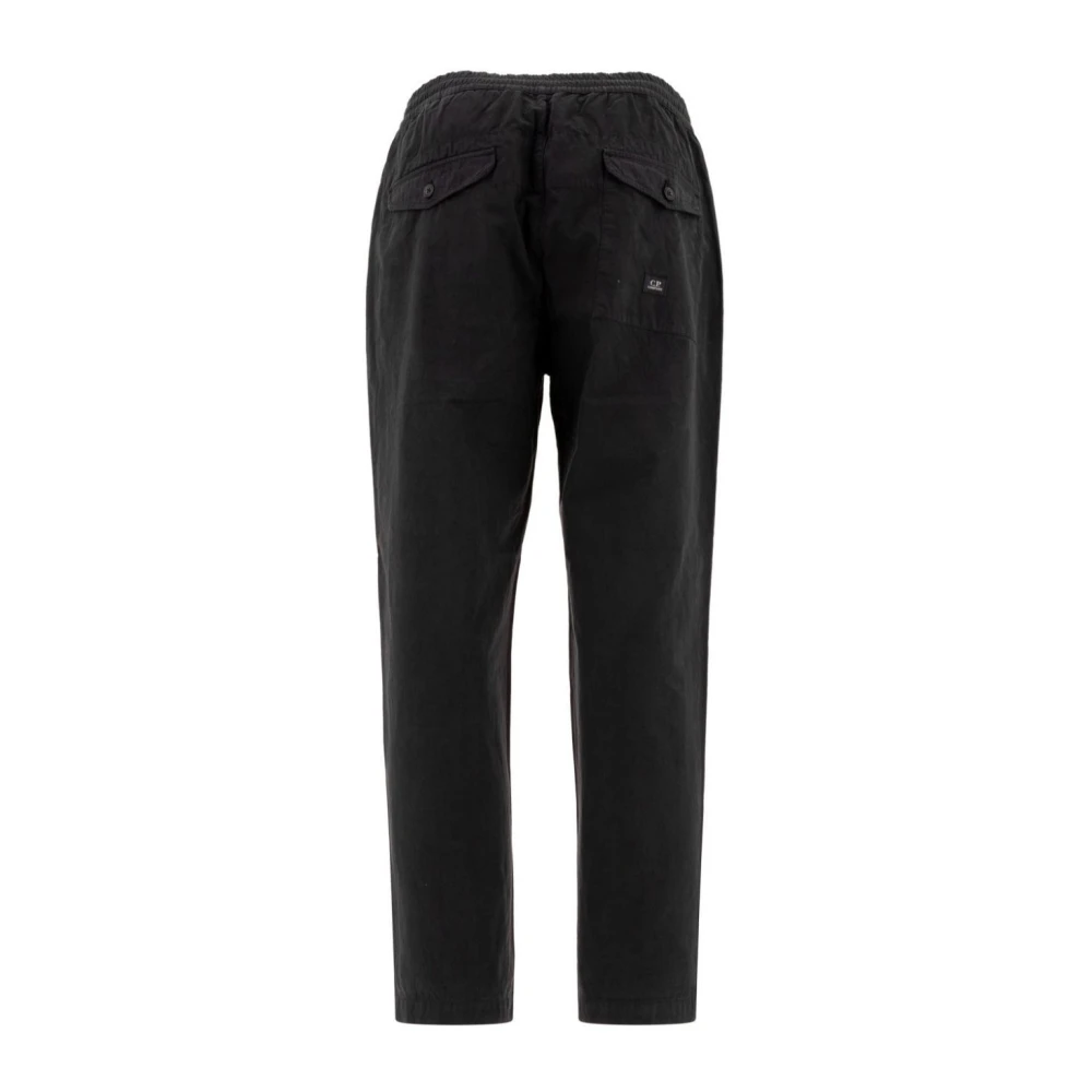 C.P. Company Casual Katoenen Broek Black Heren