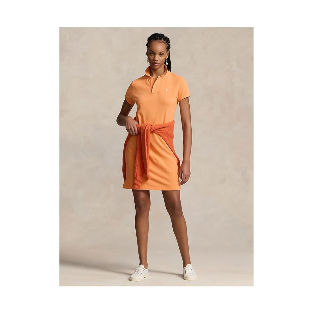Ralph Lauren Elegante Jurk voor Vrouwen Orange Dames