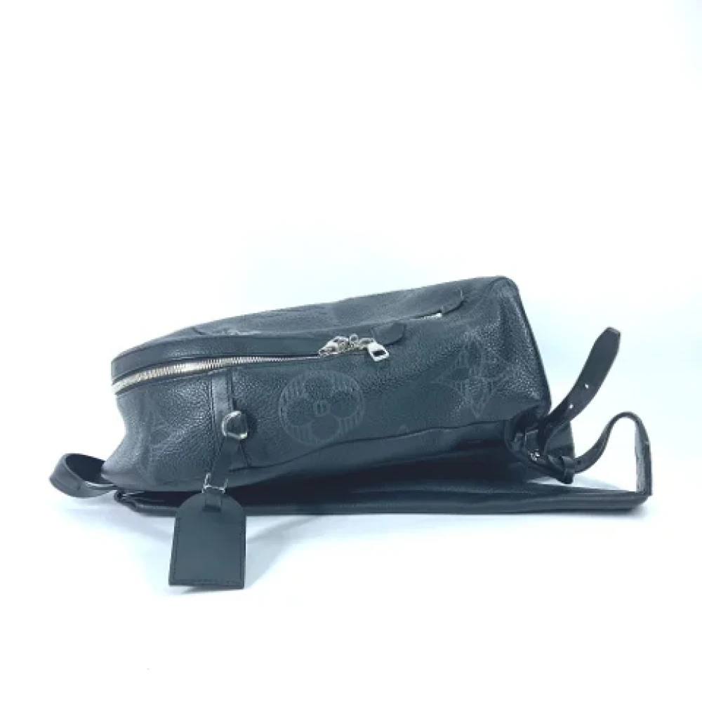 Louis Vuitton Vintage Pre-owned Leather shoulder-bags Black Heren