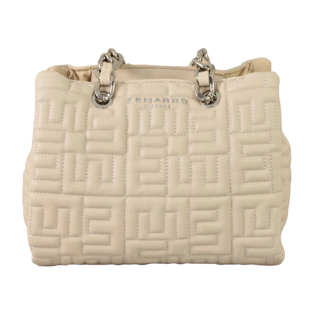 Ermanno Scervino Firenze Tas van Polyurethaan Beige Dames