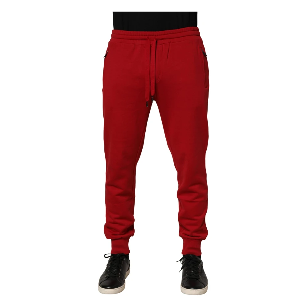 Dolce & Gabbana Homme Rouge - Pantalons - Pantalons - Taille: L